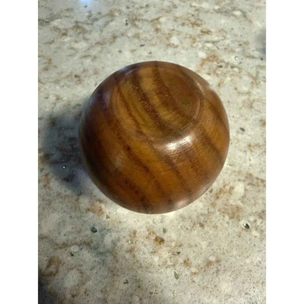 Handcrafted Charred Oak Whiskey Glass Wood Tumbler Bourbon Cup